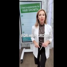 3 Best Supplements for Hair Growth #shorts